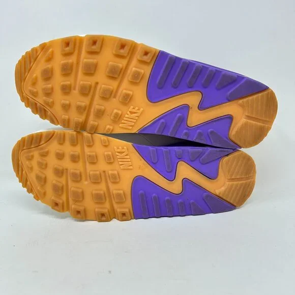 Nike Athletic Shoes White Purple Orange - Picture 9 of 10